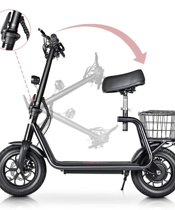M5 PRO Scooter Eléctrico plegado de mástil