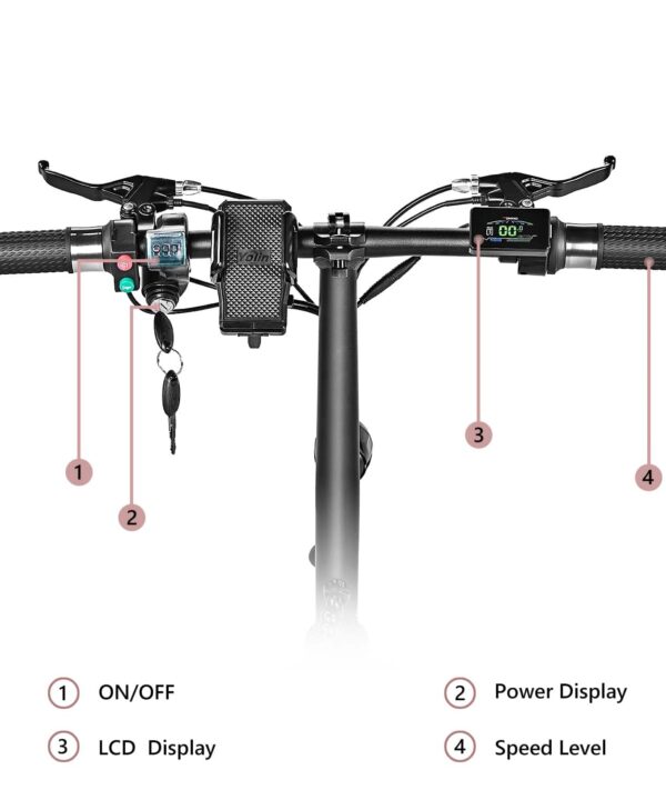M5 PRO Scooter Eléctrico Manubrio