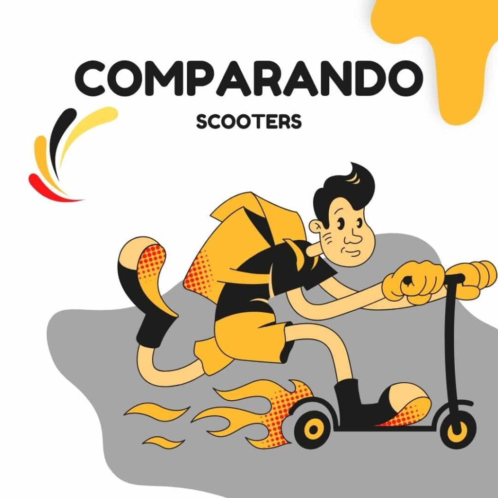 comparando scooters