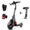 Off-Road-Strong Climbing Ability-1900W Dual Motor-62KM/H-10″ All-Terrain Tubeless Tire-Removable Seat-Electric Scooter T8