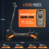 HONEY WHALE ELECTRIC SCOOTER T8 OFF ROAD ALL TERRAIN TIRE CLIMBING ABILITY