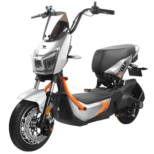 Honey Whale ZL Electric Bike Grey/Orange