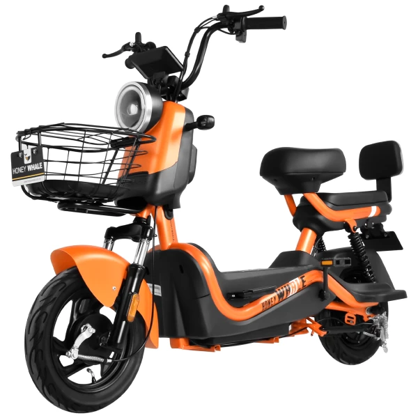 Honey Whale U3S Electric Bike Orange