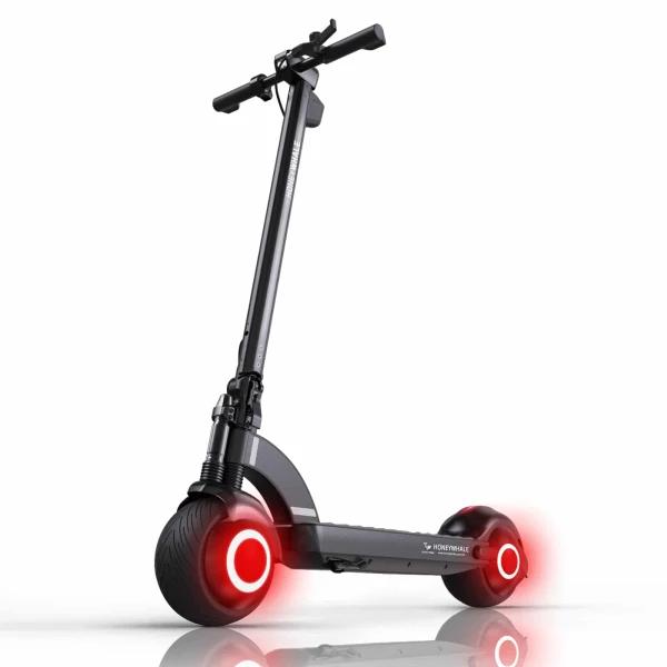 Electric Scooter Orno Wide Wheel Single Motor Black