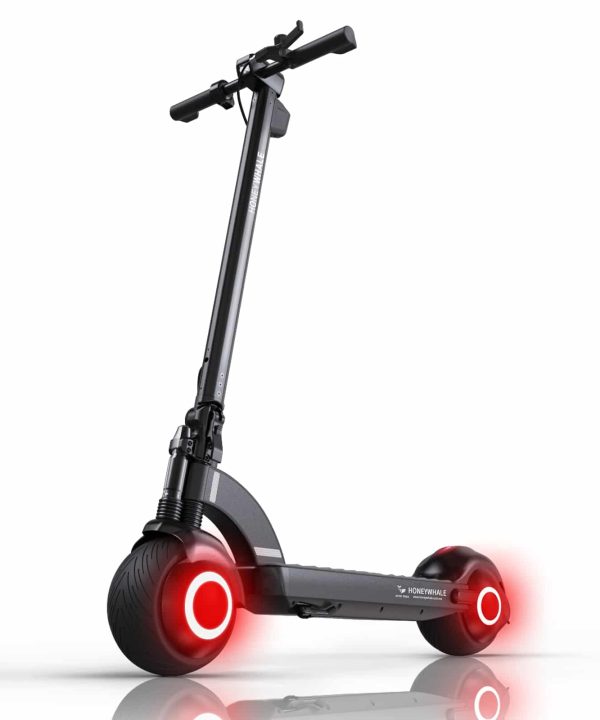 Electric Scooter Orno Wide Wheel Single Motor Black