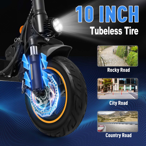 HONEY WHALE T4-A Scooter,tubeless tire