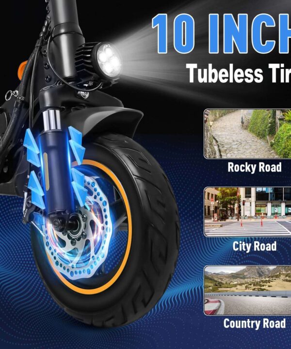 HONEY WHALE T4-A Scooter,tubeless tire