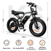 HONEY WHALE ELECTIRC BIKE DIRT BIKE K6 detail