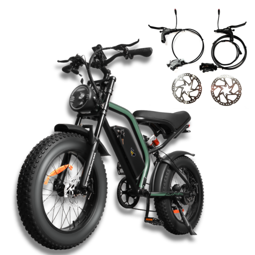 48km/h 20“ Off-Road Tire Removal Battery Electric Bike Dirt Bike K6