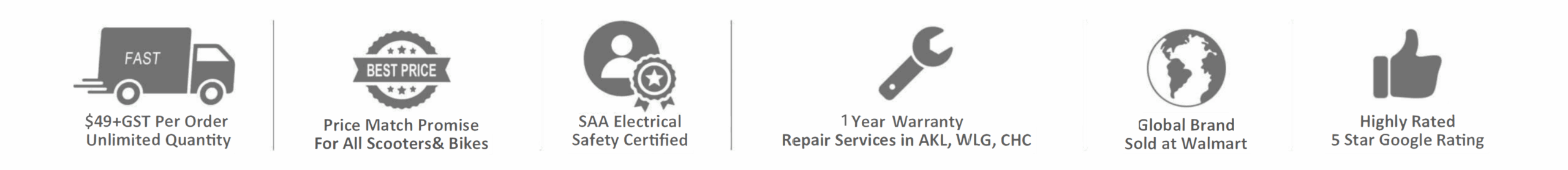 Honey Whale 1years warranty