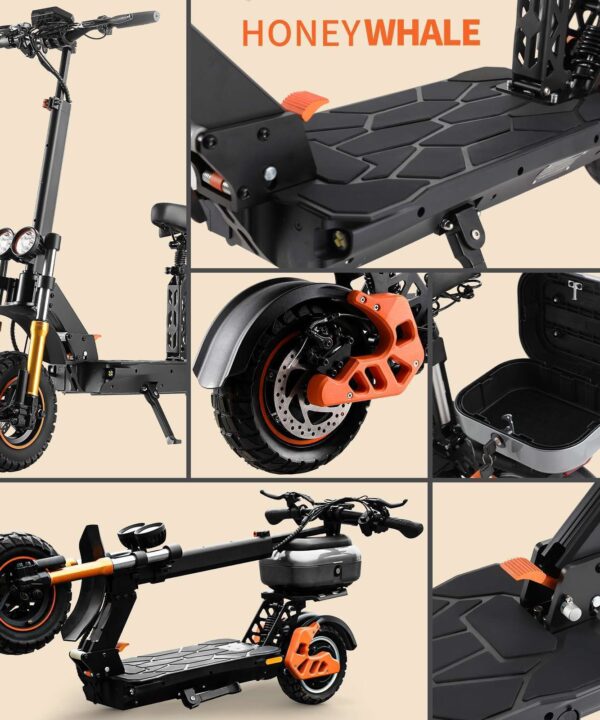 HONEY WHALE ELECTRIC SCOOTER H3 detail