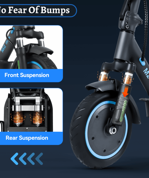 HONEY WHALE ELECTRIC SCOOTER DUAL SUSPENSION M2 MAX