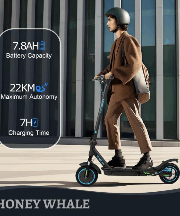 HONEY WHALE ELECTRIC SCOOTER DUAL SUSPENSION M2 MAX