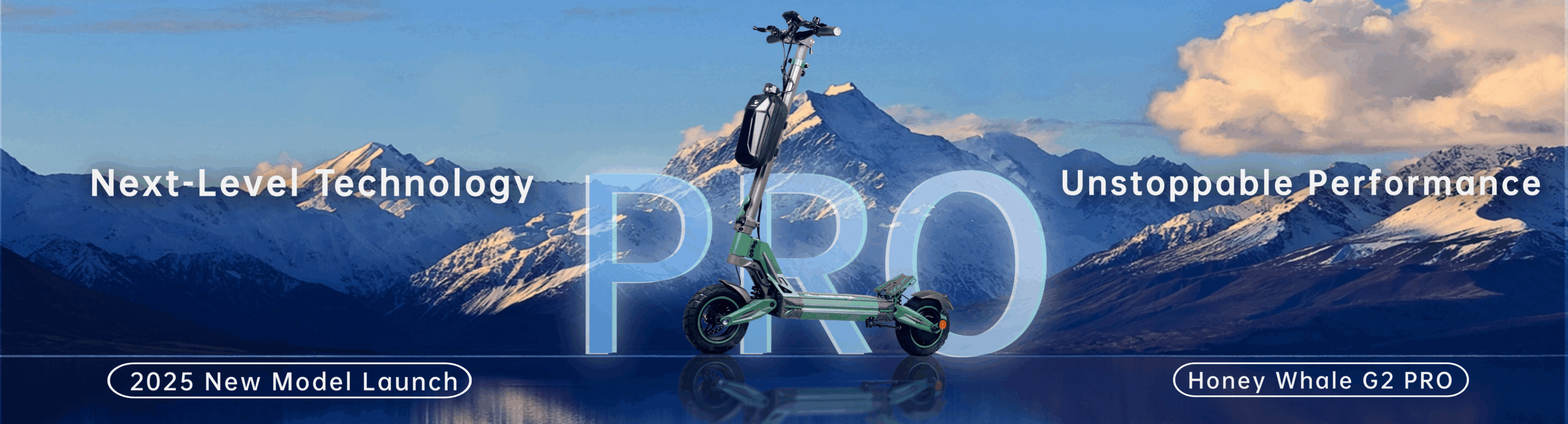 Strong Climbing Ability-1200W-50KM/H-Up to 50KM-10" All-terrain Tires-Superior Suspension System-Electric Scooter G2 PRO