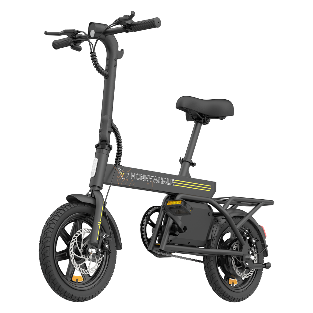 25km/h-35KM-14” Pneumatic tire-Height-Adjustable Seat-Foldable Electric Bike B20