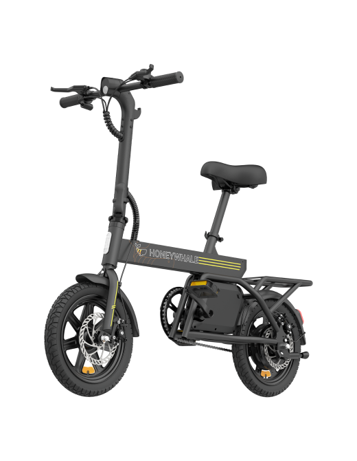 25km/h-35KM-14” Pneumatic tire-Height-Adjustable Seat-Foldable Electric Bike B20