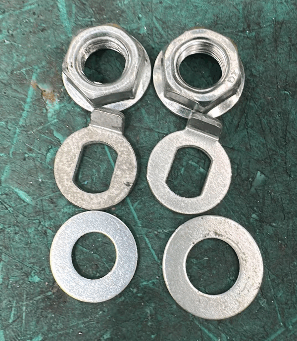 H4 Motor Axle Nut and Washer Kit