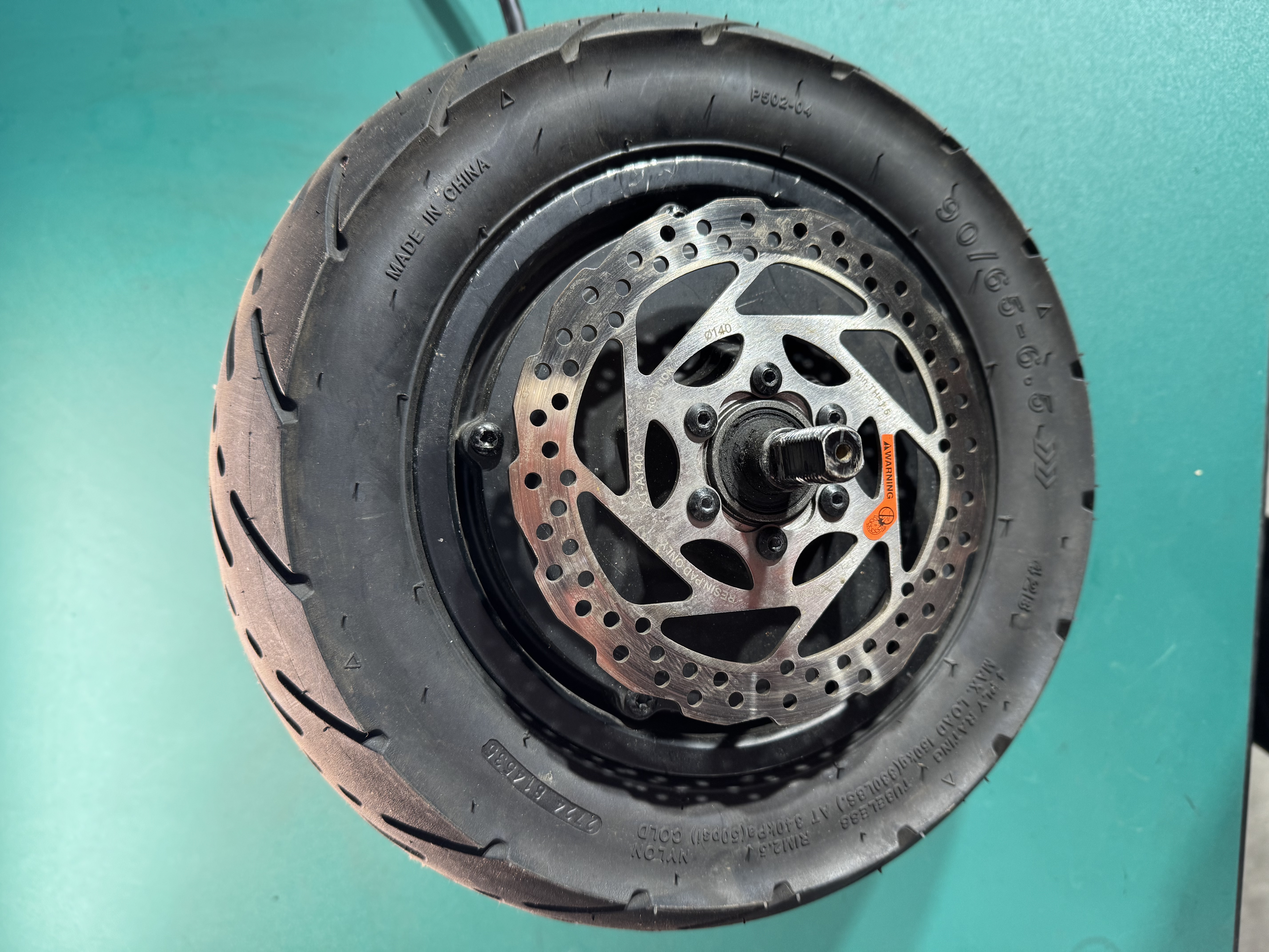 H4 rear wheel with motor