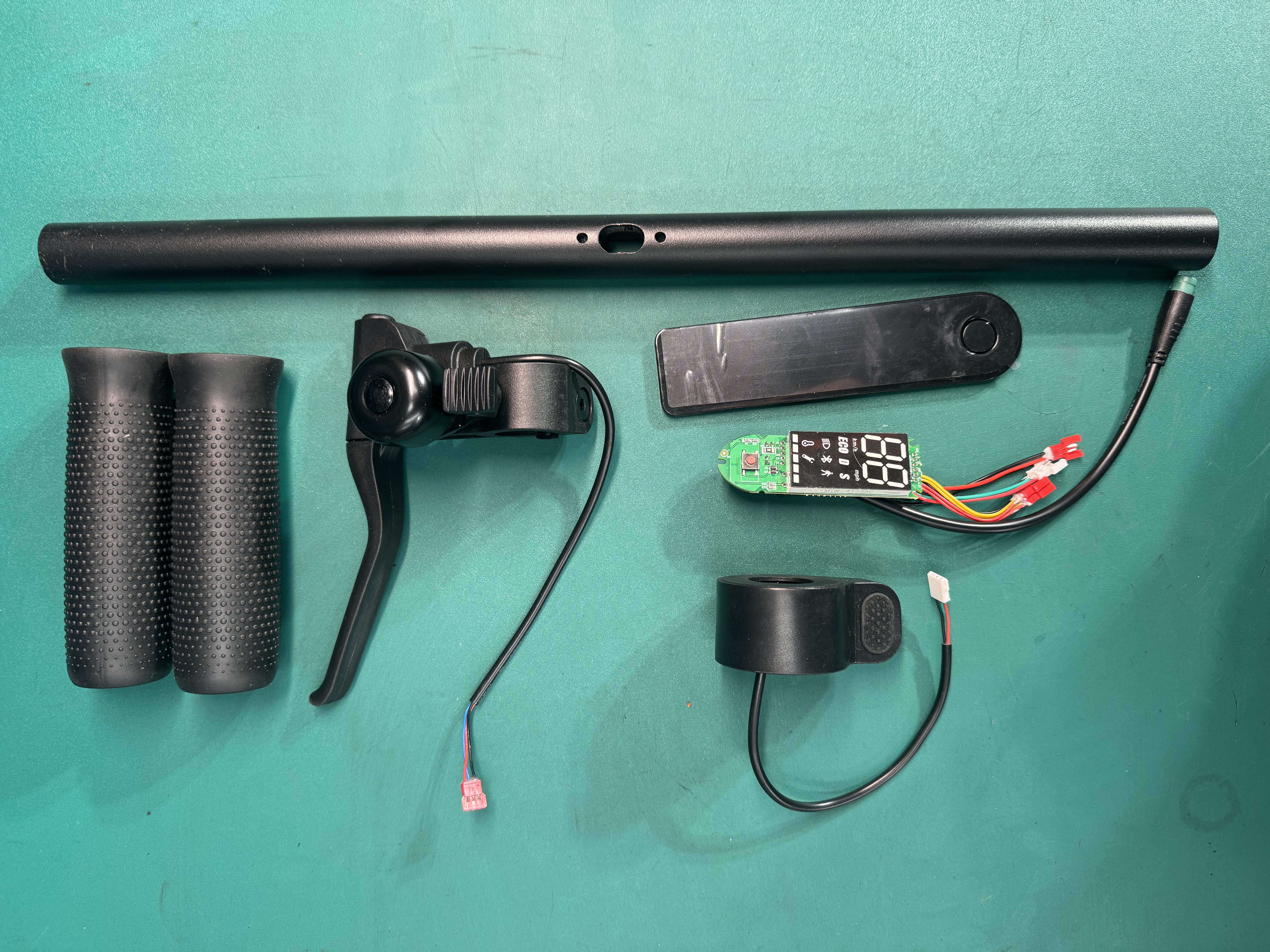 E9 pro whole top part including - Non Assemble ( Brake/ Display/ Grip/ Bell)